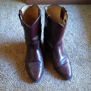 Frye Roper Boots Full Grain Leather